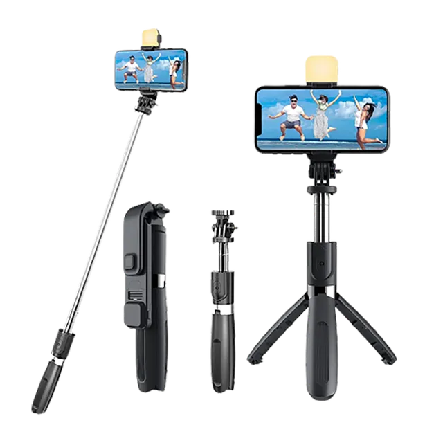 Adjustable Bluetooth Selfie Stick for Mobile with Remote