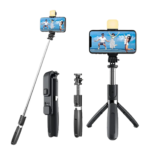 Adjustable Bluetooth Selfie Stick for Mobile with Remote