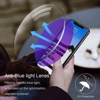 2-in-1 Anti-blue SmartView Far & Near Dual-Use Progressive Glasses  Anti-Blue Far & Near Glasses